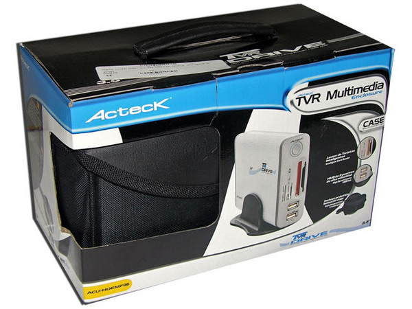 Gabinete Multimedia Acteck TVR para Disco Duro de 3.5