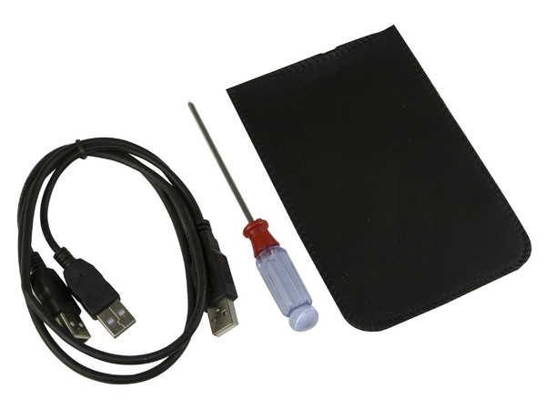 Gabinete para Disco Duro de 2.5", Convierte tu Disco Duro de Laptop (SATA) en un Disco Externo USB 2.0