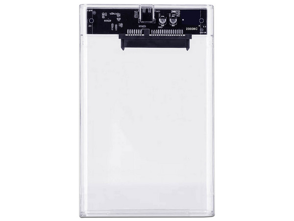 Gabinete BRobotix GLASS para SSD o HDD de 2.5