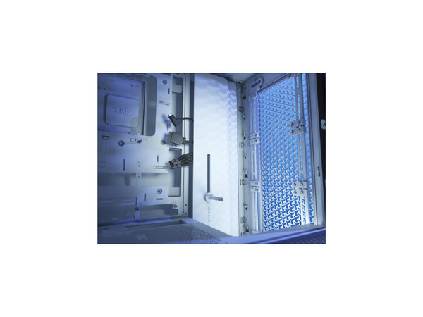 Gabinete Corsair Frame 4000D Modular, Mid-Tower, ATX, (sin fuente de poder). Color Blanco.