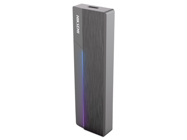 Gabinete para Unidad de Estado Solido M.2 y SATA Hiksemi HS-HUB-MDR USB-C RGB ASUS Aura Sync Hasta 10 Gbps.