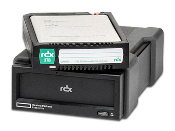 Docking Station HPE RDX USB 3.0 con Sistema de copia de seguridad en disco externo.