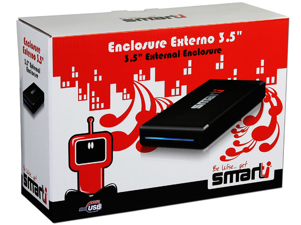 Gabinete SMARTTI para Disco Duro de 3.5