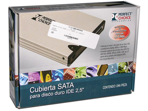 Gabinete para Disco Duro, Convierte tu Disco Duro de Laptop (2.5 Pulg) IDE en un Disco Serial ATA