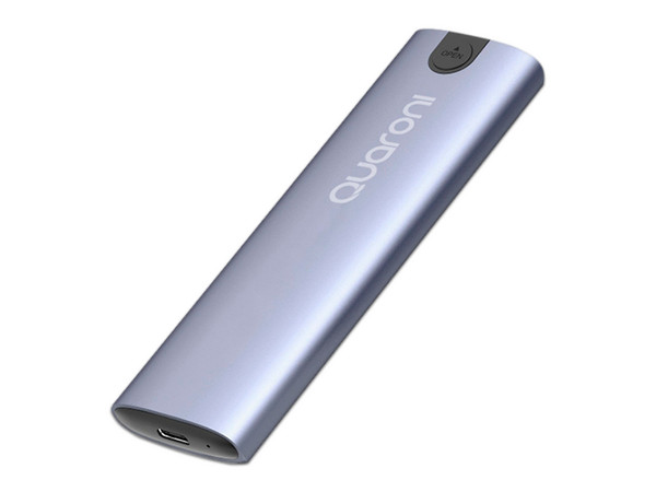 Gabinete para SSD Quaroni Formato M.2 NVME, USB tipo C.