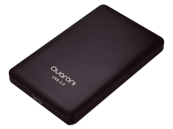 Gabinete Quaroni QE02 para SSD ó HDD de 7mm/9.5mm y 2.5