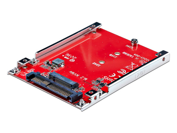 Adaptador de Host de Unidad SSD M.2 PCIe a U.3 de 2.5 StarTech.