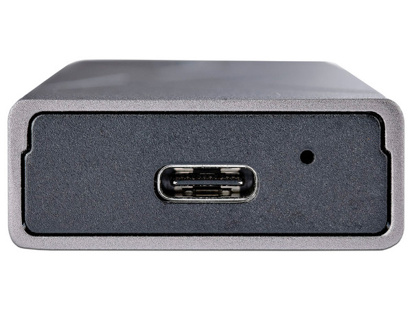 Gabinete Externo Startech para Unidad de Estado Solido NVMe M.2, USB Tipo C 10Gbps, Color Plateado.