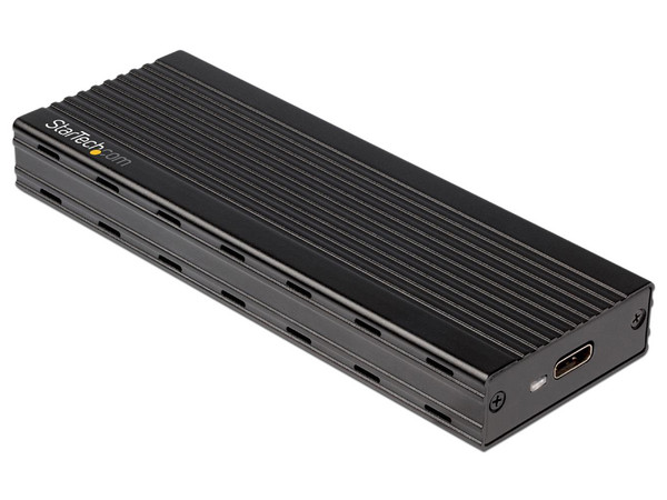 Gabinete para SSD StarTech Formato M.2 NVME, USB tipo C. Color Negro.