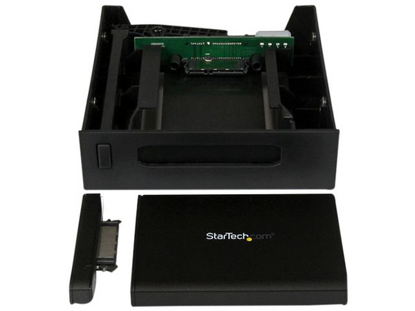 Gabinete USB 3.0 para Disco Duro de 2.5'' SATA y rack móvil con bahía de 5.25'' Hot Swap USM.