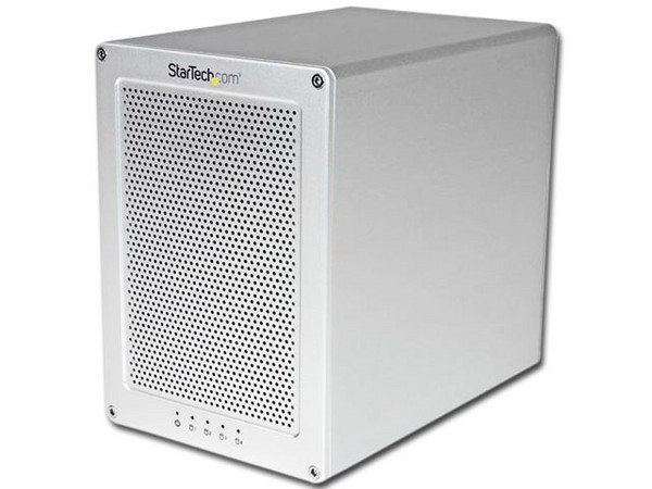 Caja Thunderbolt 2 con 4 Bahías RAID de 3,5 Pulgadas, carcasa con ventilador y cable Incluido.