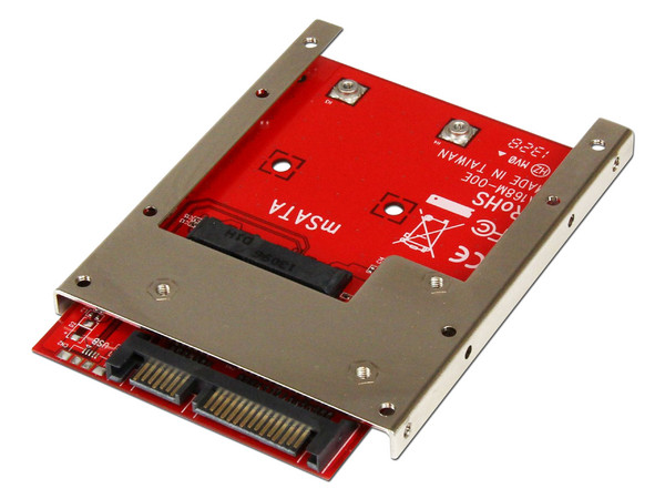 Convertidor de SSD mSATA a SATA de 2.5