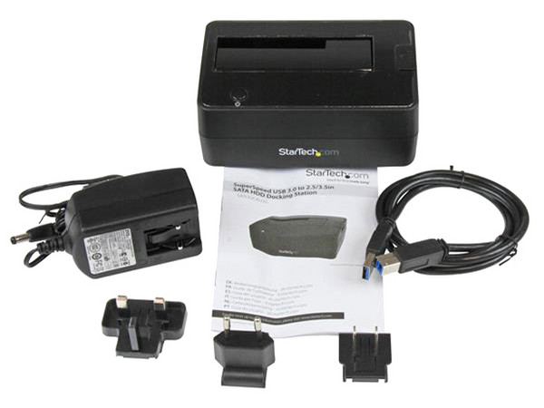 Base Dock USB 3.0 para Discos Duros HDD SATA de 2.5 y 3.5 Pulgadas