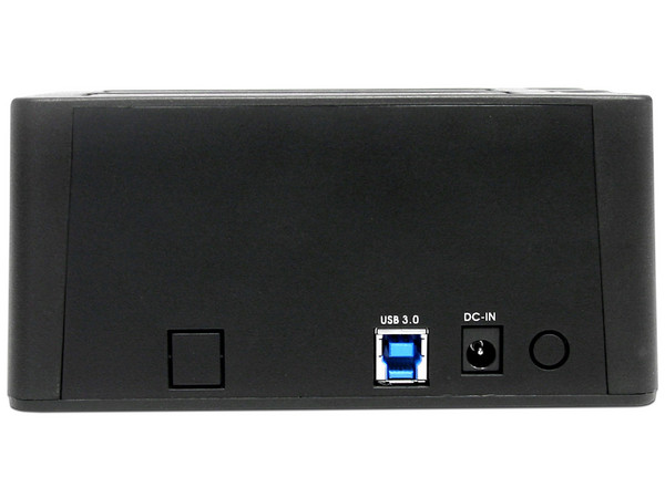 Docking Station USB 3.0 con UASP de 2 Bahías para Disco Duro o SSD SATA de 2,5 o 3,5 Pulgadas.