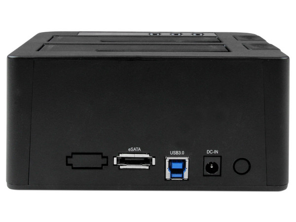 Base USB 3.0 y eSATA Copiadora de Unidades de Disco SATA con Clonador Autónomo SATA III (6Gb/s) para Copiado de Alta Velocidad.