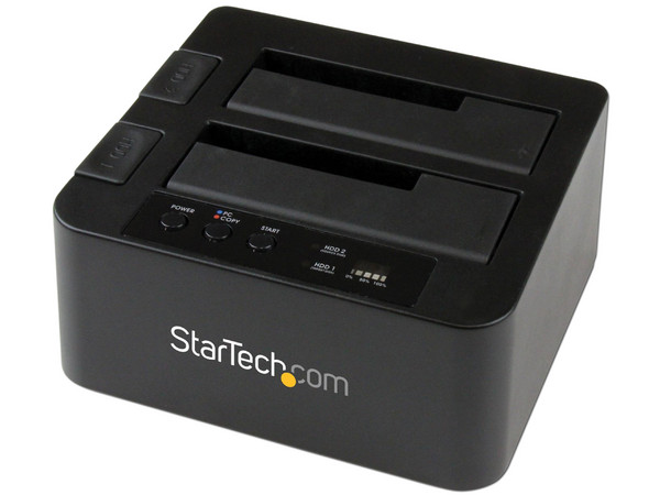 Base USB 3.0 y eSATA Copiadora de Unidades de Disco SATA con Clonador Autónomo SATA III (6Gb/s) para Copiado de Alta Velocidad.