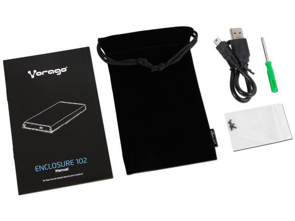 Gabinete Vorago HDD-102 para Disco Duro de 2.5
