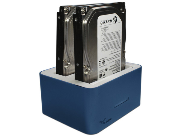 Docking Station X-Case para discos duros de 2 Bahías SATA de 2.5
