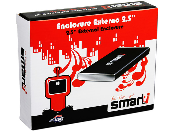 Gabinete SMARTTI para Disco Duro de 2.5