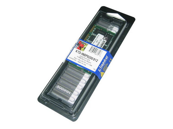 Memoria Kingston de 512MB, Modelo: KTD-INSP8200/512