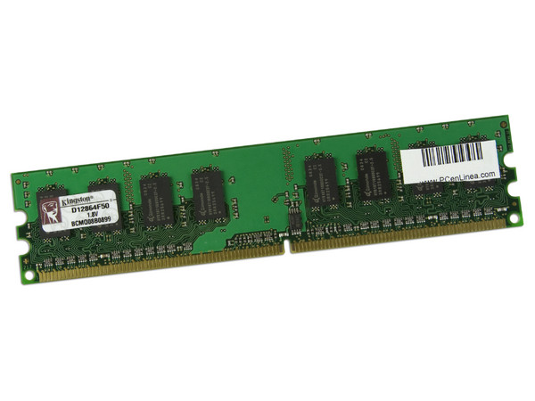 Memoria Kingston de 1GB, Modelo: D12864F50