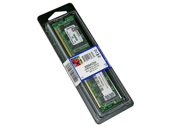 Memoria Kingston de 256MB, Modelo: D3264C250