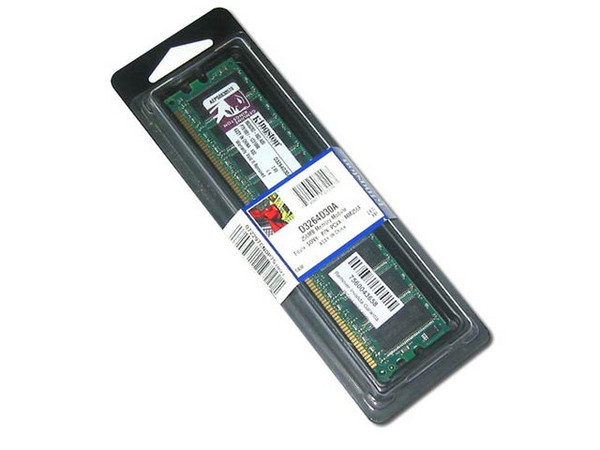 Memoria Kingston de 256MB, Modelo: D3264D30A