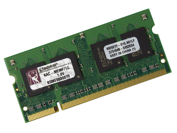 Memoria Kingston de 1GB, Modelo: KAC-MEMF/1G