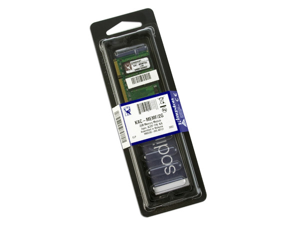 Memoria Kingston de 2GB, Modelo: KAC-MEMF/2G