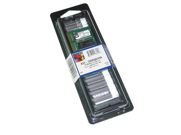 Memoria Kingston de 256MB, Modelo: KSY-GRX500/256