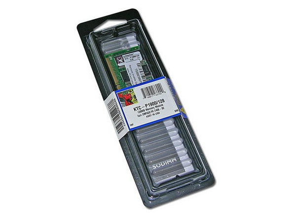 Memoria Kingston de 128MB, Modelo: KTC-P1900/128