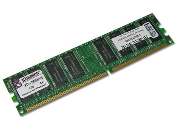 Memoria Kingston de 128MB, Modelo: KTC-PR266/128