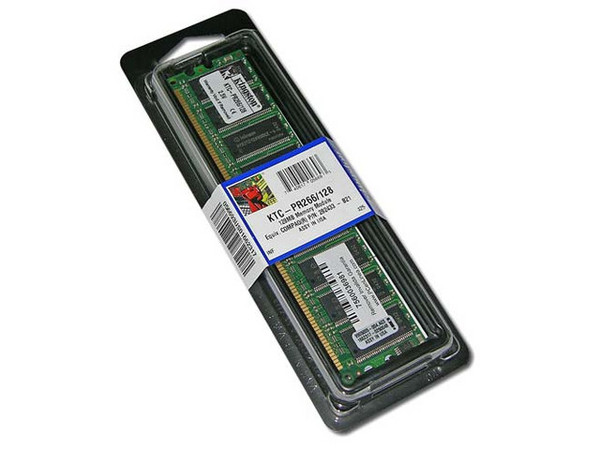 Memoria Kingston de 128MB, Modelo: KTC-PR266/128