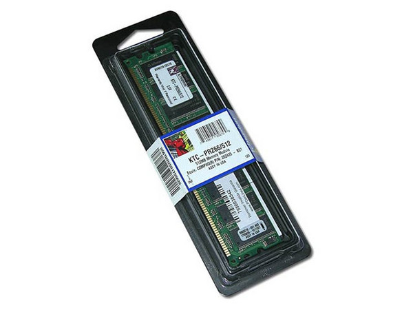 Memoria Kingston de 512MB, Modelo: KTC-PR266/512