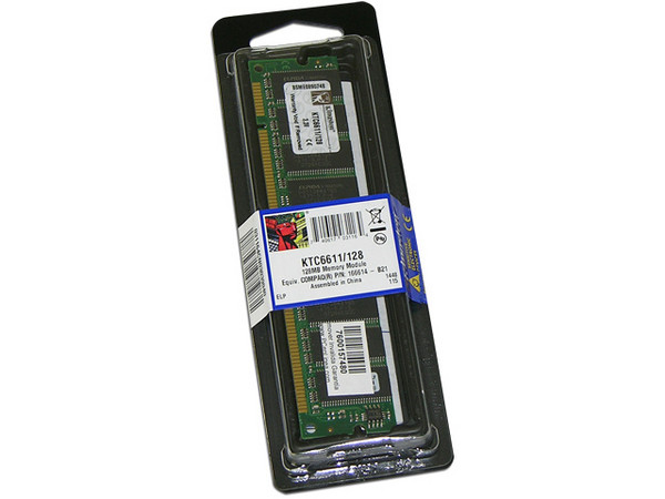 Memoria Kingston de 128MB, Modelo: KTC6611/128