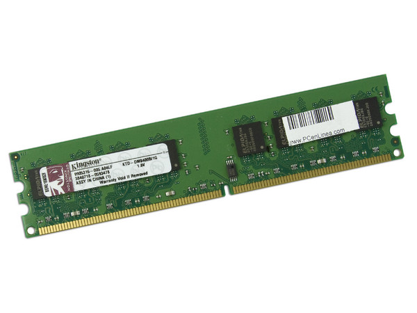 Memoria Kingston de 1GB, Modelo: KTD-DM8400B/1G