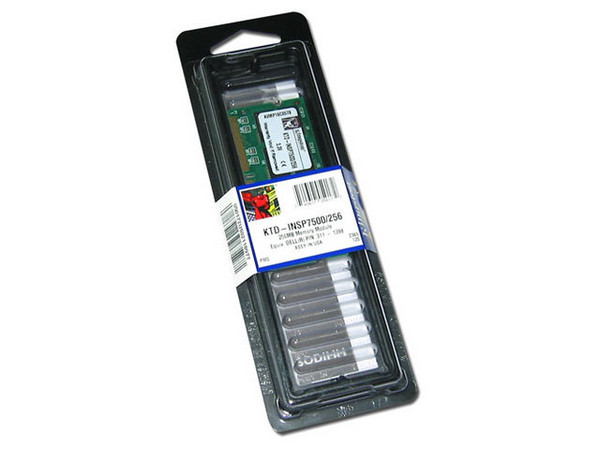 Memoria Kingston de 256MB, Modelo: KTD-INSP7500/256