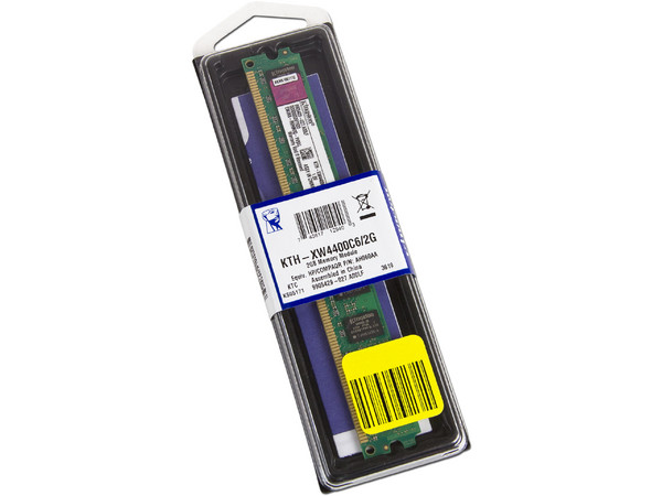 Memoria Kingston de 2GB, Modelo: KTH-XW4400C6/2G