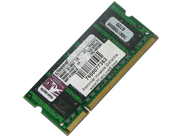 Memoria Kingston de 1GB, Modelo: KTL-TP667/1G