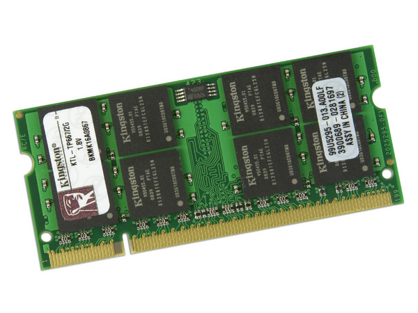 Memoria Kingston de 2GB, Modelo: KTL-TP667/2G