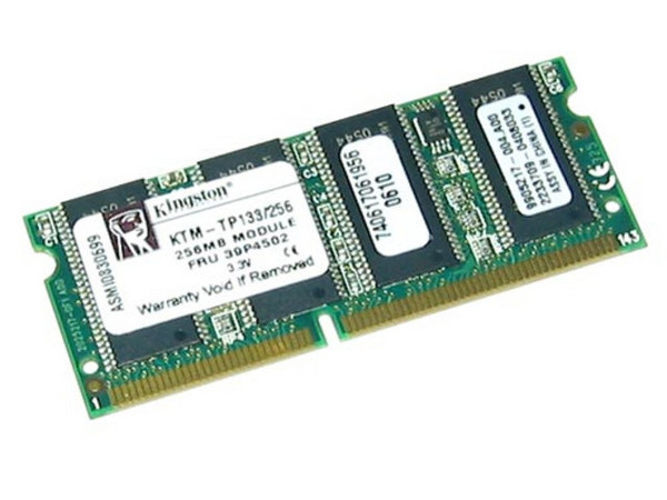Memoria Kingston de 256MB, Modelo: KTM-TP133/256