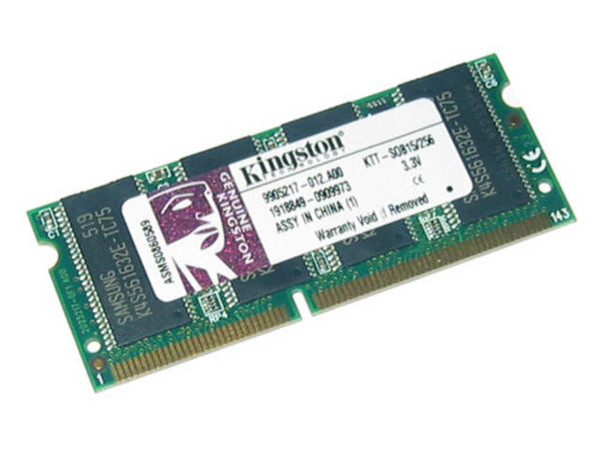 Memoria Kingston de 256MB, Modelo: KTT-SO815/256I