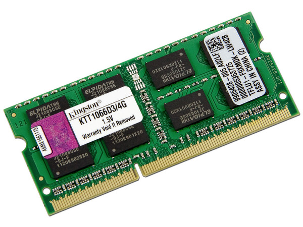 Memoria Kingston de 4GB DDR3, Modelo: KTT1066D3/4G