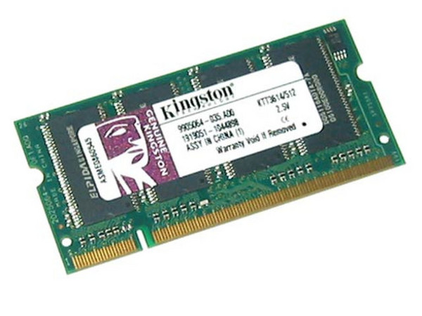 Memoria Kingston de 512MB, Modelo: KTT3614/512I