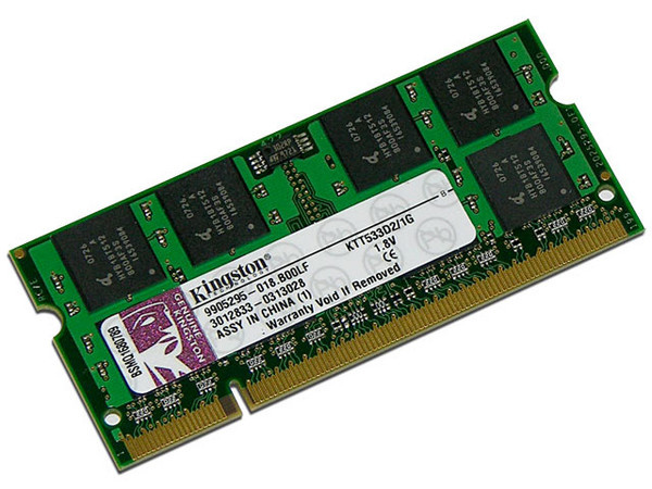 Memoria Kingston de 1GB, Modelo: KTT533D2/1G