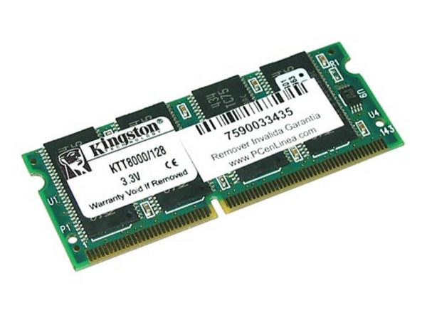 Memoria Kingston de 128MB, Modelo: KTT8000/128I