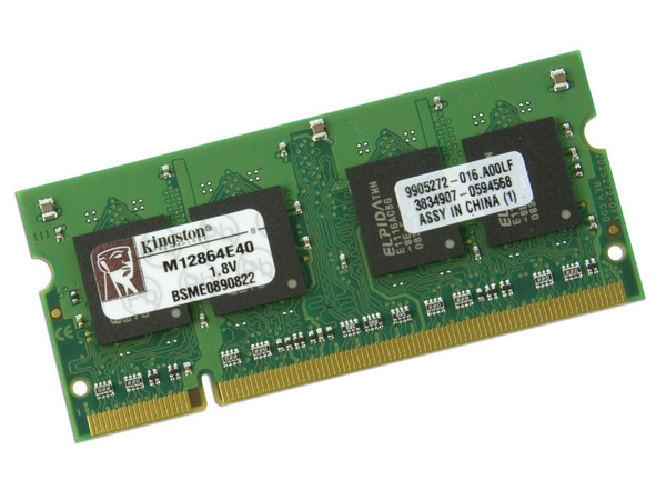 Memoria Kingston de 1GB, Modelo: M12864E40