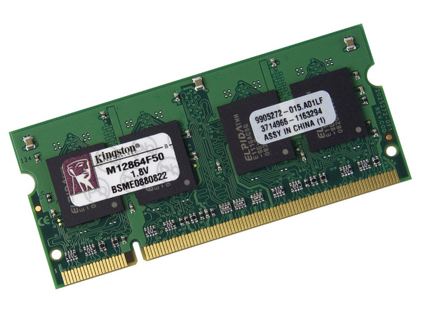 Memoria Kingston de 1GB, Modelo: M12864F50