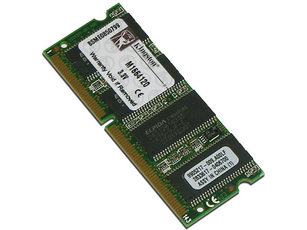 Memoria Kingston de 128MB, Modelo: M1664120
