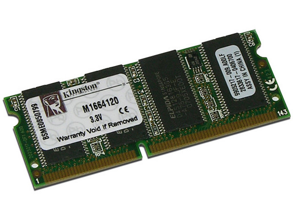 Memoria Kingston de 128MB, Modelo: M1664120